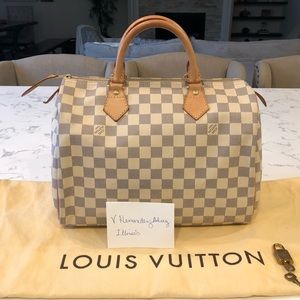 ❌SOLD❌ AUTH LOUIS VUITTON SPEEDY DA 30